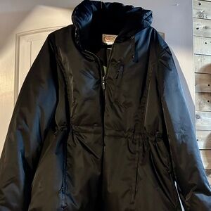 Talbot's Parker Black With Green Lining Warm XL